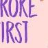 Tate McRae You Broke Me First Lyrics