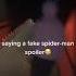 Fake Spiderman Spoiler Prank Shorts Spiderman