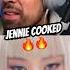 JENNIE ZEN REACTION JENNIE COOKED Jennie Jenniezen Zen Kpop Blackpink Reaction Shorts