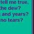 Tum Balalaika Backing Track Lyrics 2 Part Harmonies