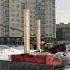 Демонтаж опалубки вертикальных конструкций