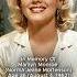 Marilyn Manroe Girl From An Orphanage To A Hollywood Legend Marilynmonroe History Life Shorts