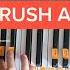 RUSH A Instead Of RUSH E Piano Tutorial