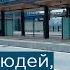 Вокзал без людей платформы без выхода и лестница в прошлое станция Новый Белград Сербия