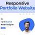 Responsive Portfolio Website HTML CSS JavaScript