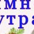 Доброго зимнего утра И замечательного дня