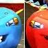 Cars Fast As Lightning Dinoco McQueen VS Lightning McQueen