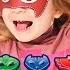 Герои в масках Кэтбой Гекко Алетт Маски для детей PJ MASKS Catboy Gekko Owlette PJ Masks Superhero