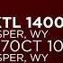 KKTL 1400 Casper WY Casper S Reindeer Radio Legal ID Christmas Music 12 9 24
