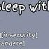Yandere Femboy Breaks In To Cuddle M4A ASMR Audio Roleplay Willing Listener Possessive Insecure