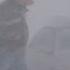 2 11 2003 Blowing Snow Storm Stock Video