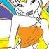Клуб Винкс Стелла мультфильм раскраска Winx Club Stella Coloring