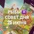 РЫБЫ СОВЕТ ДНЯ 25 ИЮНЯ рыбы таро Tarot предсказание гороскоп Love Reels 100 рек Taro