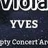 YVES 이브 VIOLA Empty Concert Arena USE HEADPHONES
