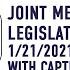 1 21 2021 Joint Meeting With Legislative Delegation With Captions