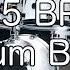 255 BPM Rock Drum Beat For Musical Practise