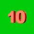 10 Seconds Timer With Sound Effect Countdown Timer Greenscreenvideo