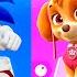 Sonic VS Skye VS Red Tiles Hop EDM Rush Rainbow Friends