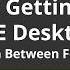 Getting Started With FME Desktop 2018 Translate Data Between Formats Part 1 Of 4