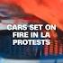 Self Driving Cars Set On Fire During LA Protests