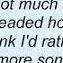 Kid Rock One More Song Lyrics