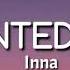 I Wanted You Inna Lyrics I Wanted You To Be There When I Fall