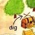 BIG PIG ON A DIG BOOK KIDS READING WITH ENGLISH SUBTITLES