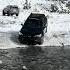 Subaru Outback Wilderness Winter Water Crossing Offroad Automobile Wilderness Mountains Snow