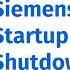 Siemens Mc60 Startup And Shutdown Read The Description