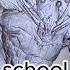 DRAWING ON THE FIRST DAY OF SCHOOL Art Drawing Sketchbook School Sketch