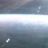 Великолепный закат солнца в космосе на МКС ISS планета чудна и красива