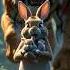 A Little Black Cat Saves A Poor Baby Rabbit CatRescue CuteAnimals Cat