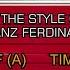 Franz Ferdinand Can T Stop Feeling Karaoke