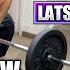 How To Do The BENT OVER BARBELL ROW 2 Minute Tutorial
