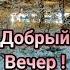 Релакс ДОБРЫЙ ВЕЧЕР Желаю Самого Доброго ВЕЧЕРА Первый снег Красивая Музыкальная открытка Shorts