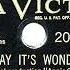 1946 HITS ARCHIVE They Say It S Wonderful Perry Como