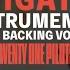 Twenty One Pilots Navigating Instrumental With Backing Vocals