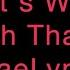 What S Wrong With That RaeLynn Lyrics