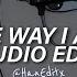The Way I Are Timbaland Ft Keri Hilson D O E Sebastian Edit Audio