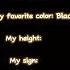 My Name My Age My Fav Color Trend Viral Shorts Capcut Edit Killer Demon0725