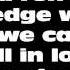 Lady Gaga The Edge Of Glory Lyrics On Screen