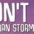 Ian Storm She Don T Dance Lyrics