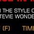 Stevie Wonder For Once In My Life Karaoke EZ Sing