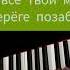 Руки вверх Алёшка Pianocover караоке Ysatikv