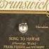 Song To Hawaii Hawaiian Waltz Frank Ferera And Anthony Franchini