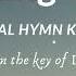 Amazing Grace Classical Hymn Karaoke D Key