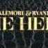 Macklemore And Ryan Lewis Starting Over Feat Ben Bridwell Of Band Of Horses