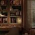 Library Ambience ASMR Library Sounds For Studying Crackling Fireplace Sounds Page Turning More