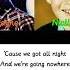 One Direction Why Don T We Go There Without Harry Styles Color Coded Lyrics
