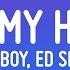 Burna Boy For My Hand Lyrics Feat Ed Sheeran 1 Hour Trending Songs 2023